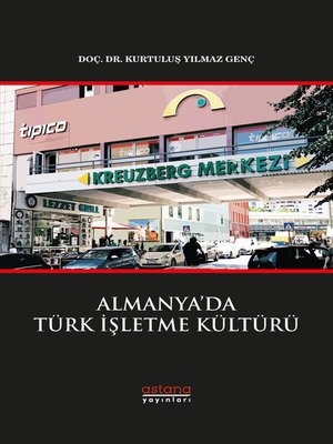 cover image of ALMANYA'DA TÜRK İŞLETME KÜLTÜRÜ